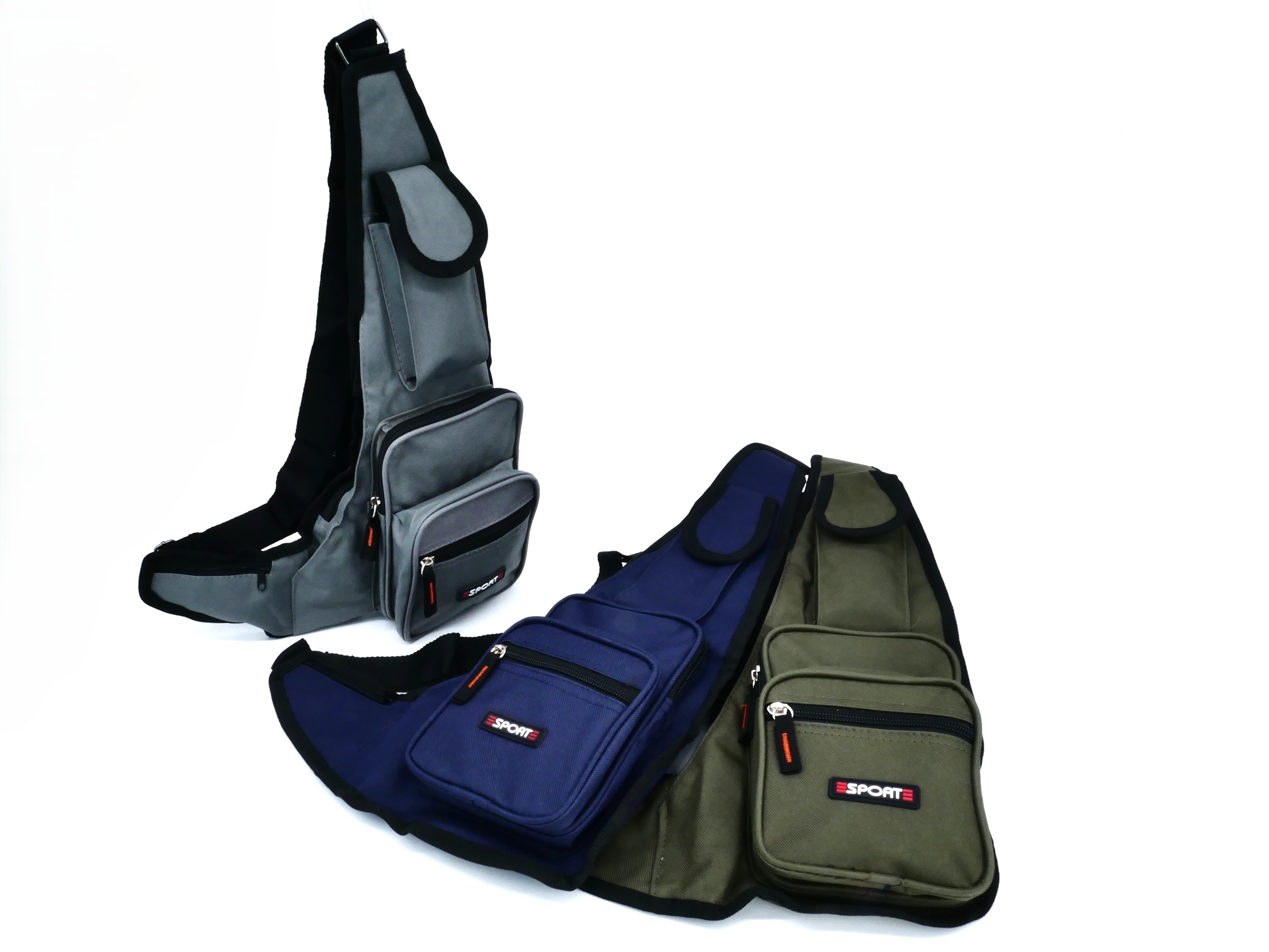 Crossbag Sport mit vielen Taschen