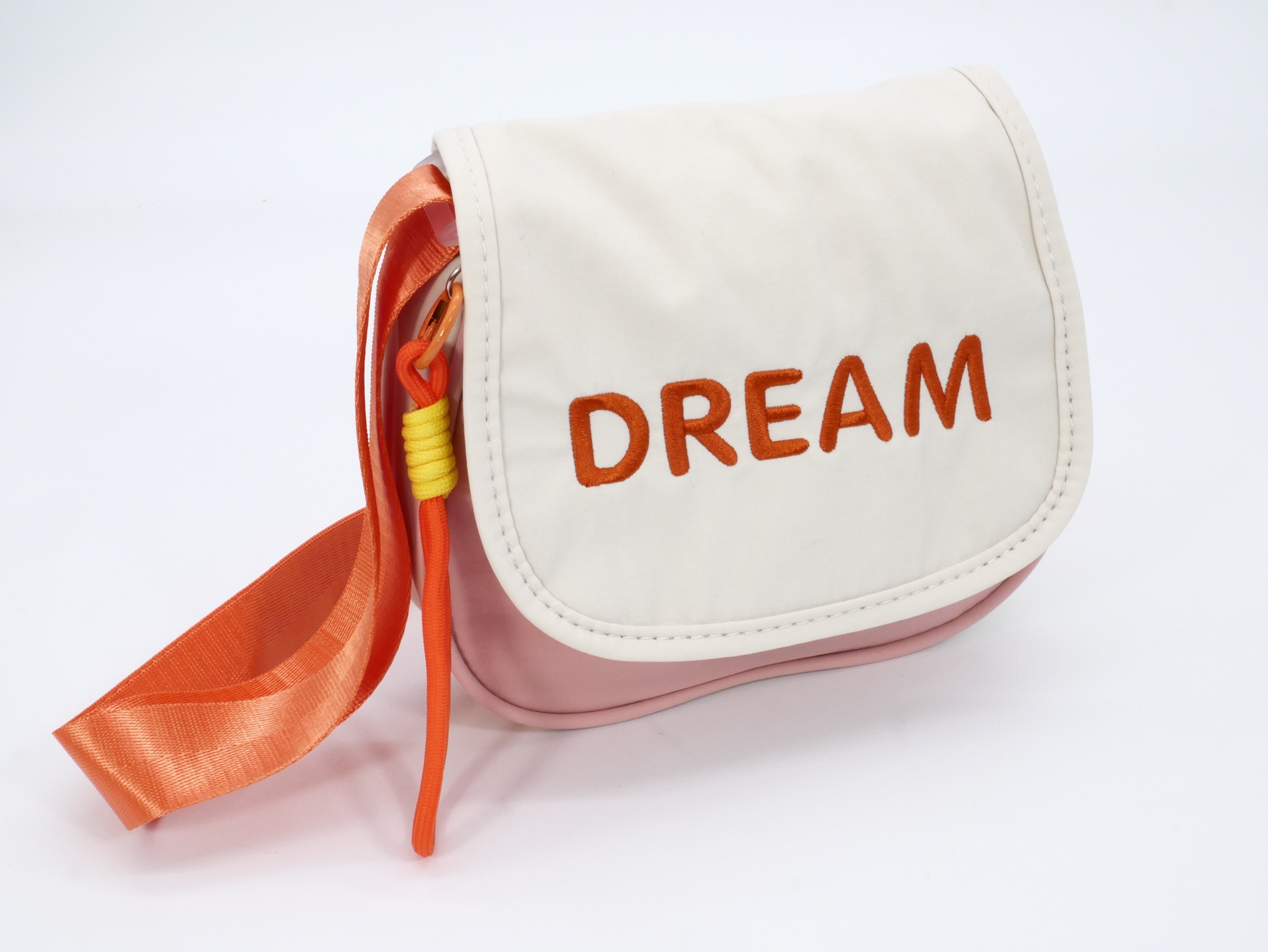 Satteltasche Dream creme/orange
